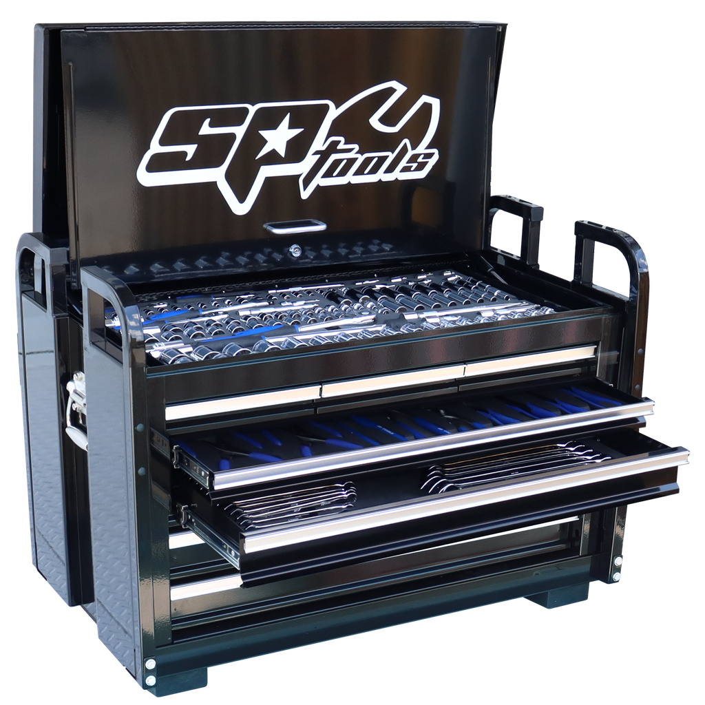 TOOLKIT 250PC METRIC/SAE - BLACK 7 DRAWER