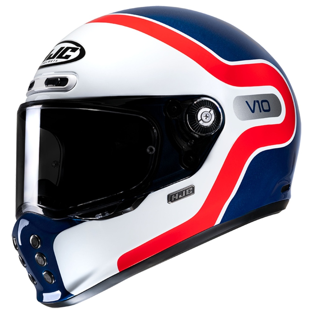 [5000807-3858638] HJC V10 Graphic Motorcycle Helmet (M (57-58cm), Crania Black)