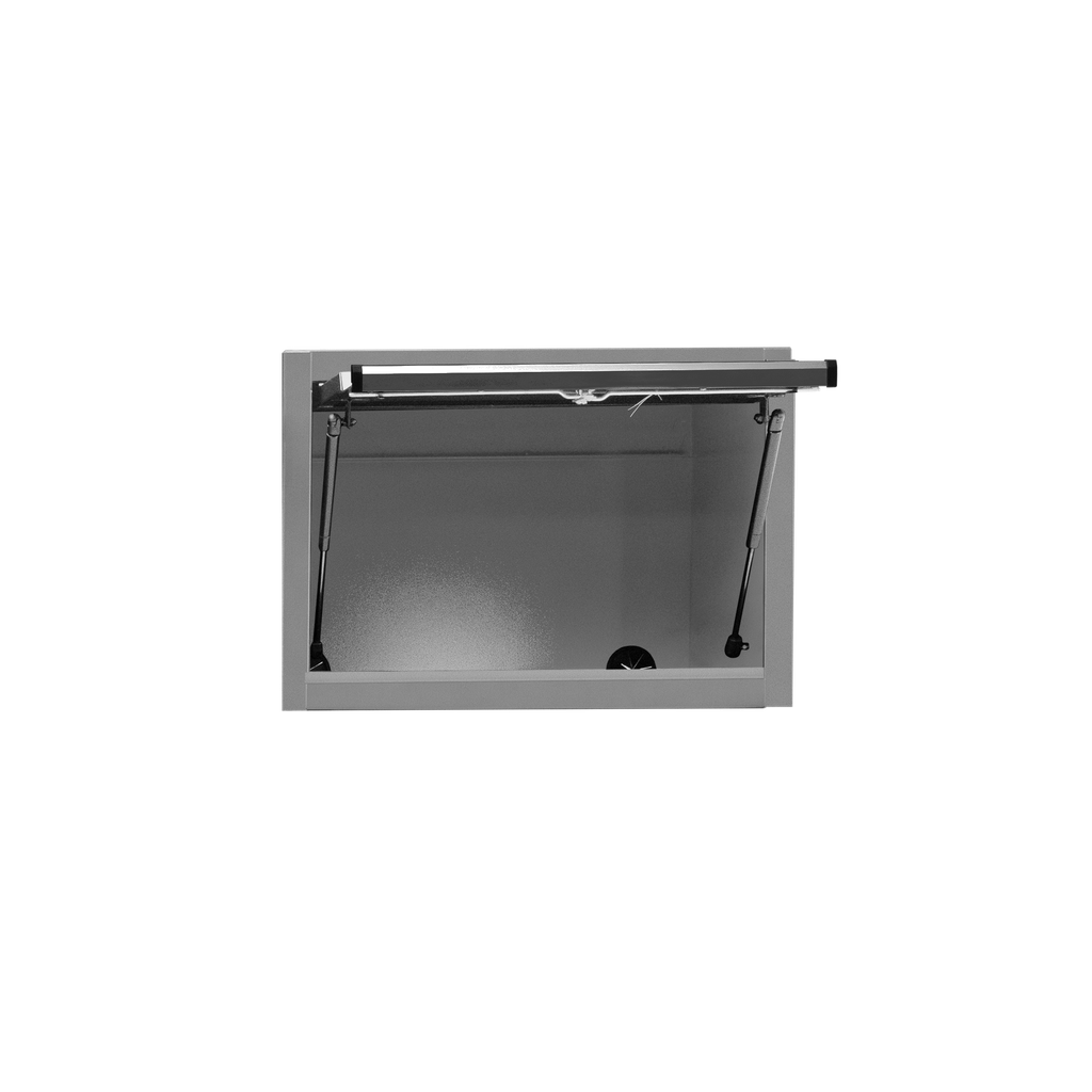 [SP44881GY] OVERHEAD HUTCH - USA SERIES TO SUIT 27" SIDE LOCKERS GREY