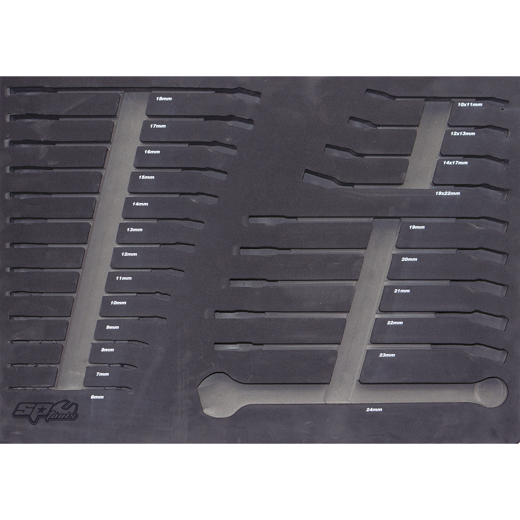 EVA INSERT EMPTY - SPANNERS (SUIT SP50022)