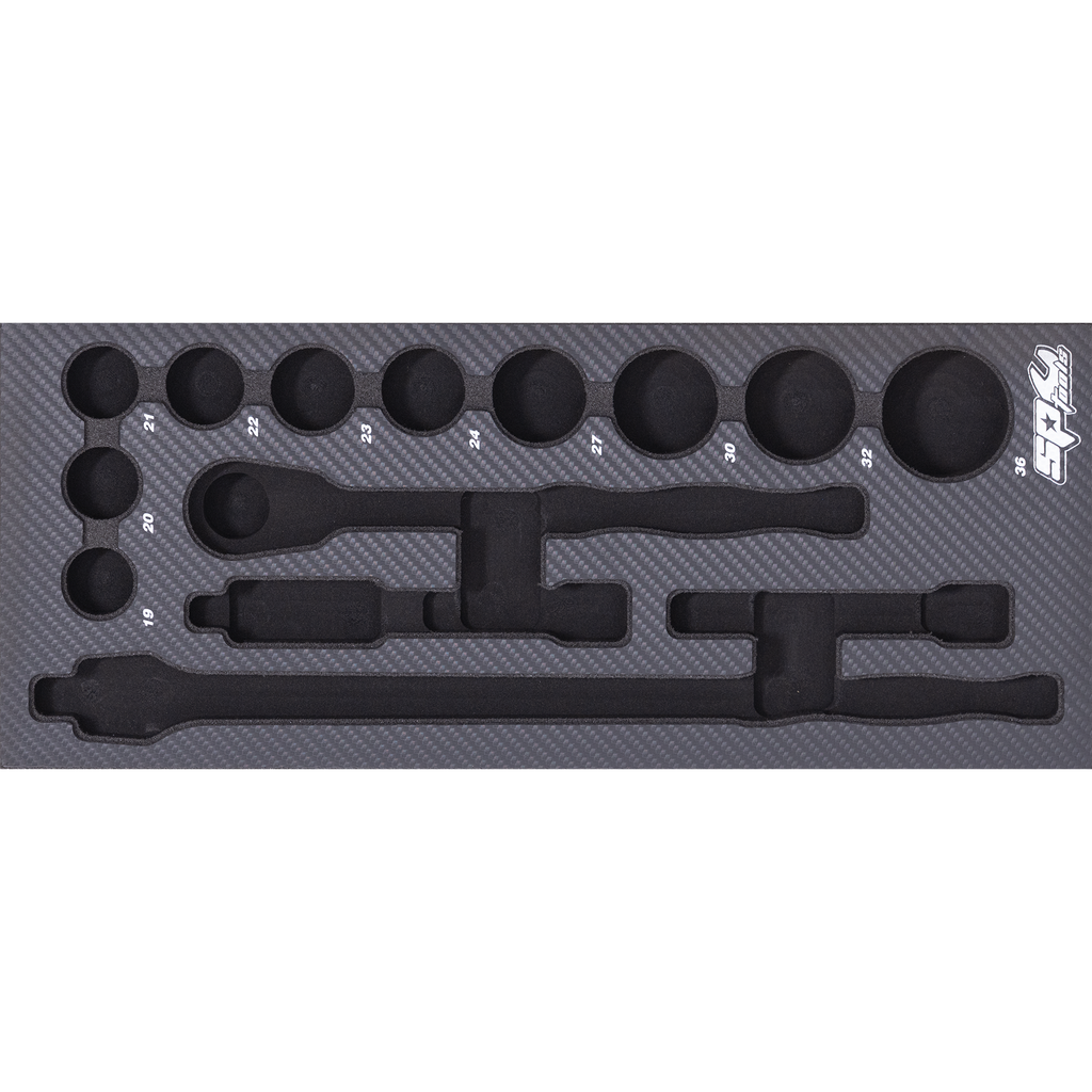 [SP50911] EVA INSERT EMPTY - SOCKETS & ACCESSORIES (SUIT SP50011)