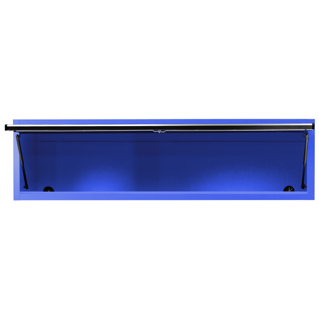 [SP44831BL] OVERHEAD HUTCH - USA SERIES 73" USA SERIES BLUE/BLACK