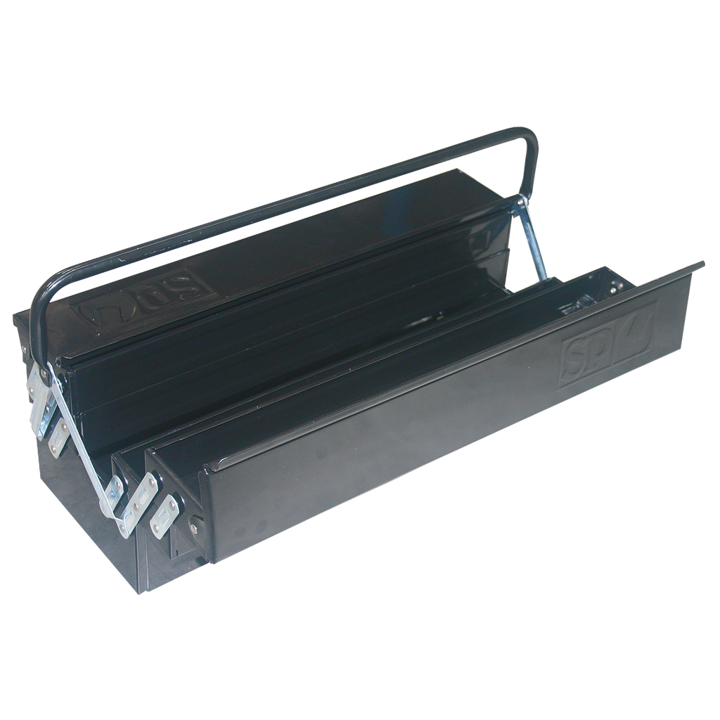 [SP40325] TOOL BOX - CANTILEVER 22L 5 TRAY BLACK