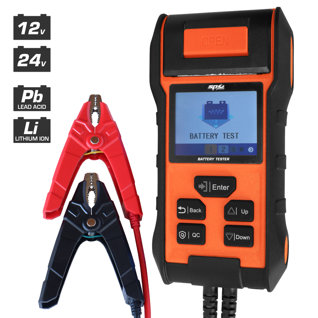 [SP61066] BATTERY SERVICE - TESTER PRO W/PRINTER 2.8"COLOUR SCREEN