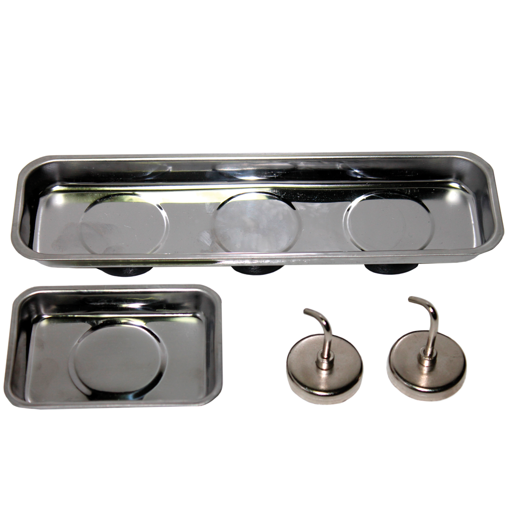 WORKSHOP - PARTS TRAY MAGNETIC SET 4PC