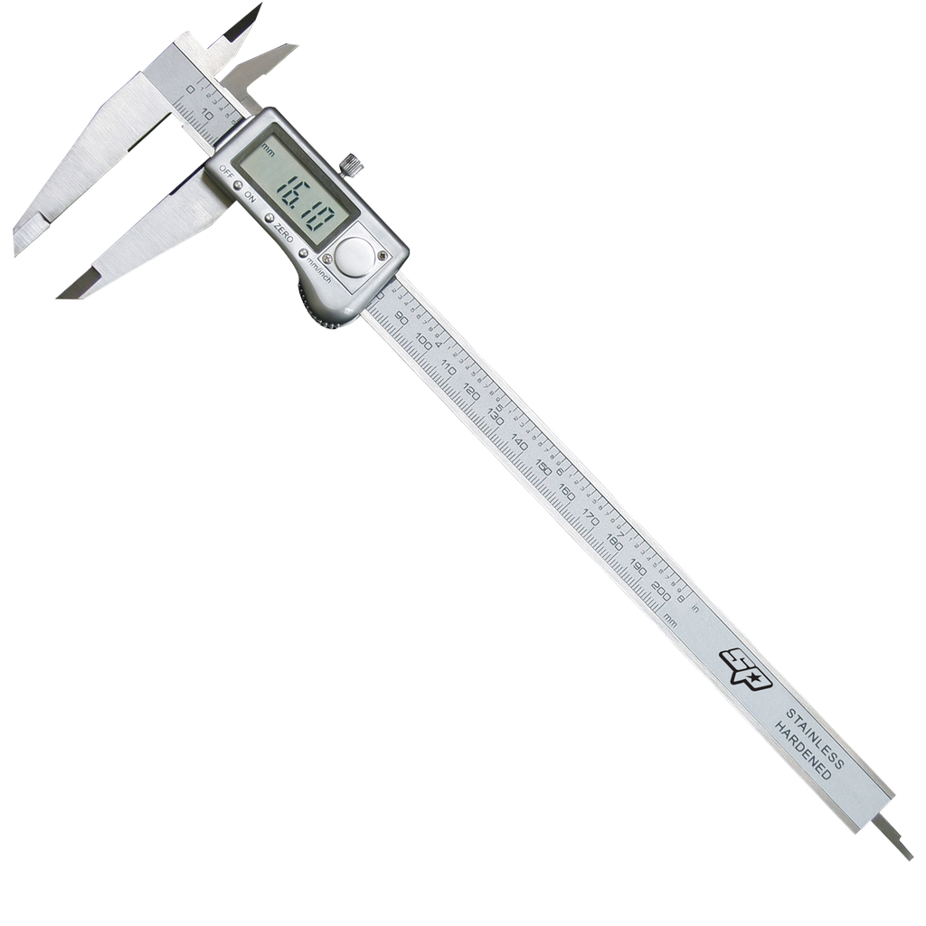 [SP35632] MEASURING - CALLIPERS DIGITAL 200MM/8" (0.01/0.0005" READING)
