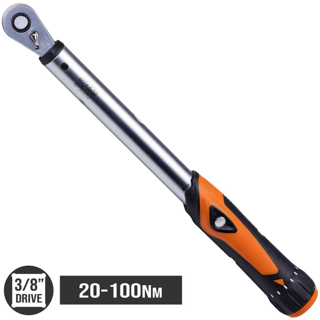[SP35252] MEASURING - TORQUE MICROMETER WRENCH 3/8"DR 400MM LONG