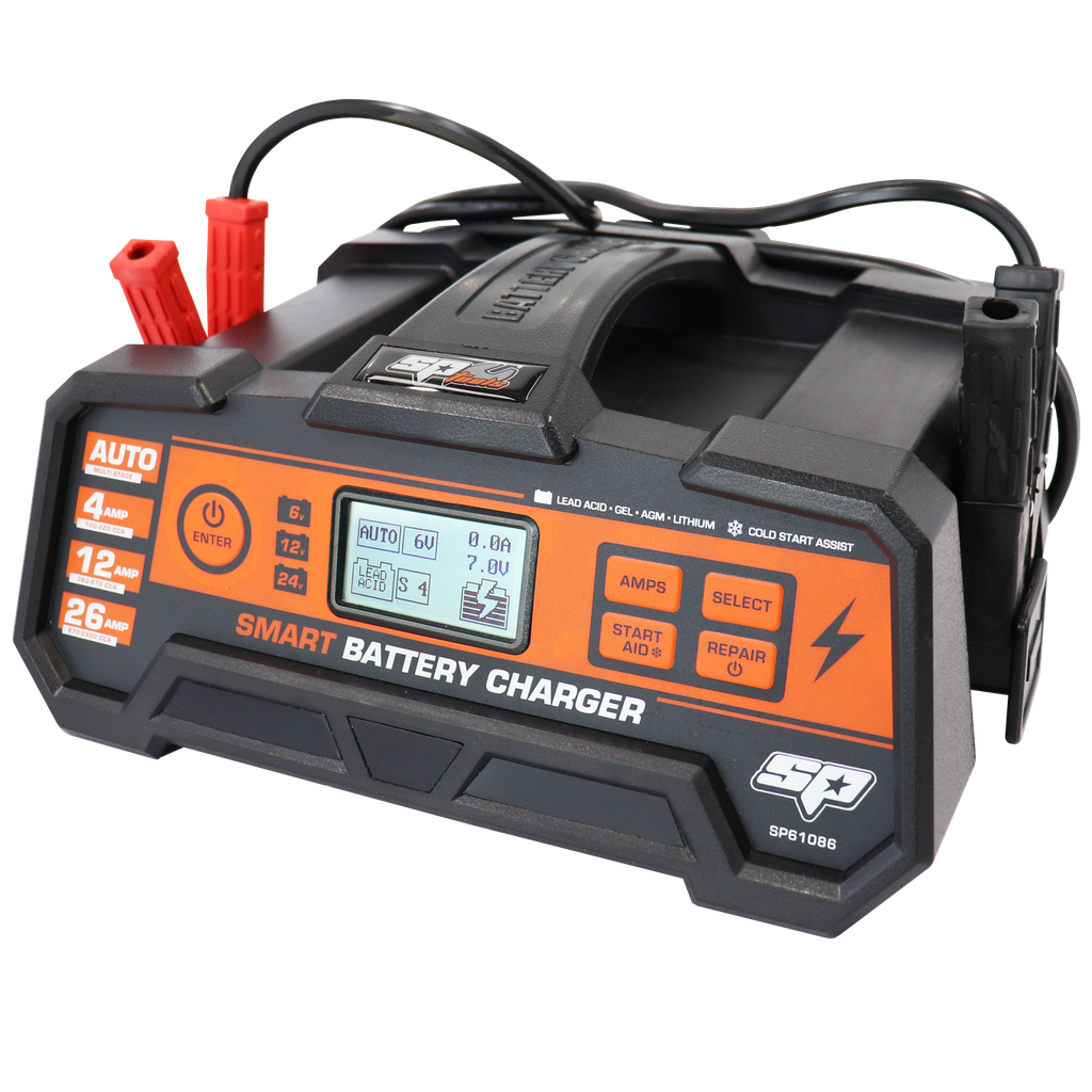 [SP61086] BATTERY SERVICE - CHARGER 4,12 & 26 AMP 8 STAGE