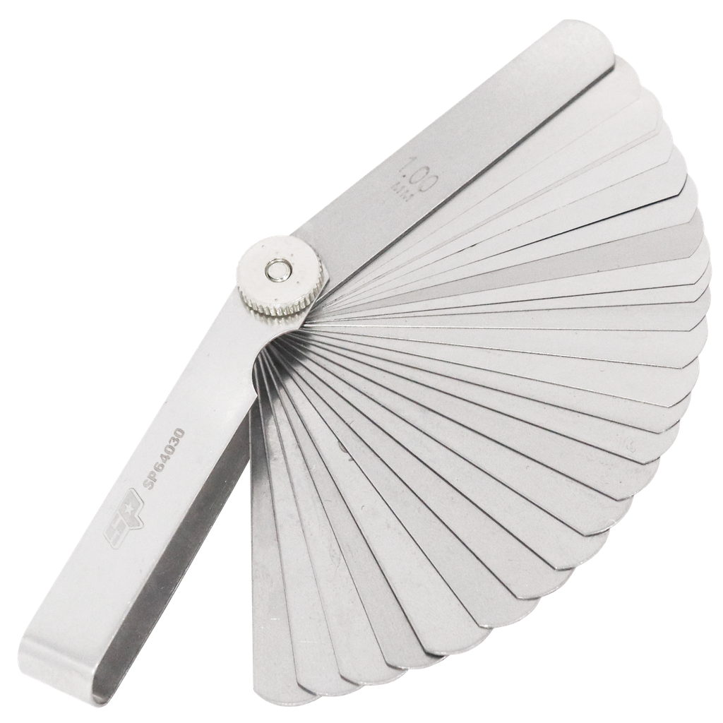 [SP64030] ENGINE SERVICE - FEELER GAUGE 25PCS METRIC SET -3" TYPE A