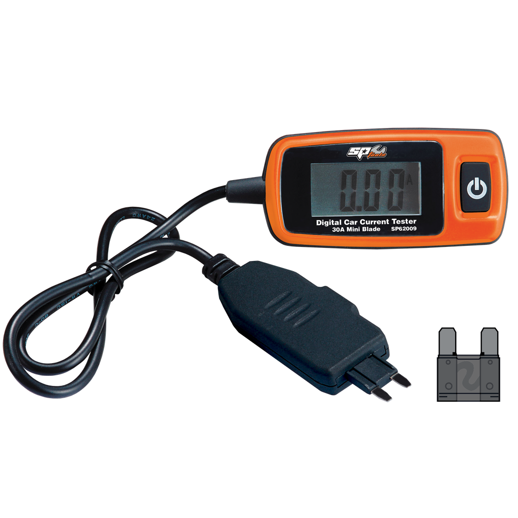 AUTO ELECTRICAL - CURRENT TESTER DIGITAL 30A MAX-BLADE