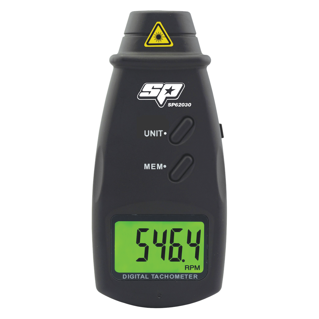 DIAGNOSTIC - TACHOMETER LASER ACTUATED