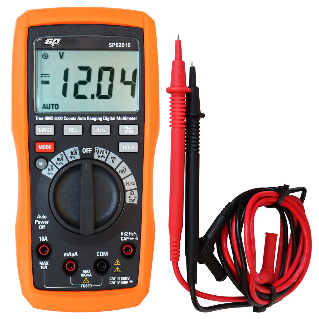 [SP62016] DIAGNOSTIC - MULTIMETER DIGITAL DELUXE AUTOMOTIVE