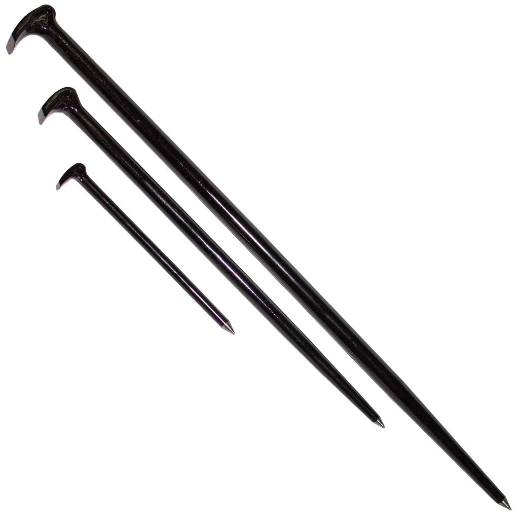 AUTO SPECIALITY - PRY BAR SET 3PCE ROLLING HEAD