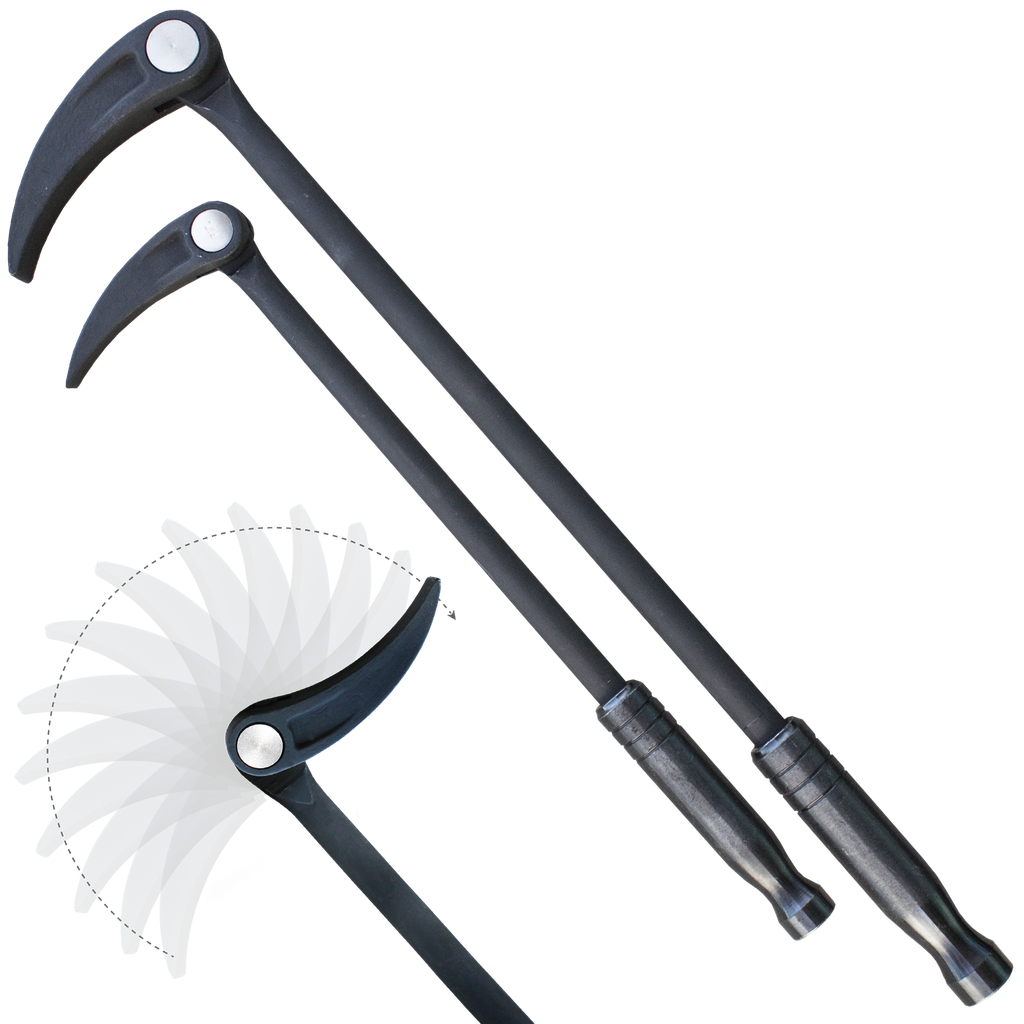 AUTO SPECIALITY - PRY BAR SET 2PC INDEXING JAW 406MM + 559MM