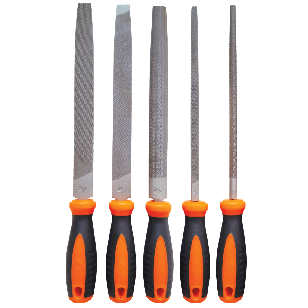 CUTTING TOOLS - FILE 5PC SET - 254MM (10")