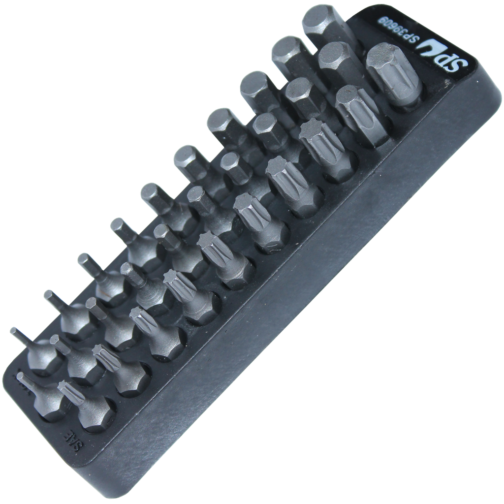 BIT SET -  METRIC/SAE HEX & TORX - 30PC SET