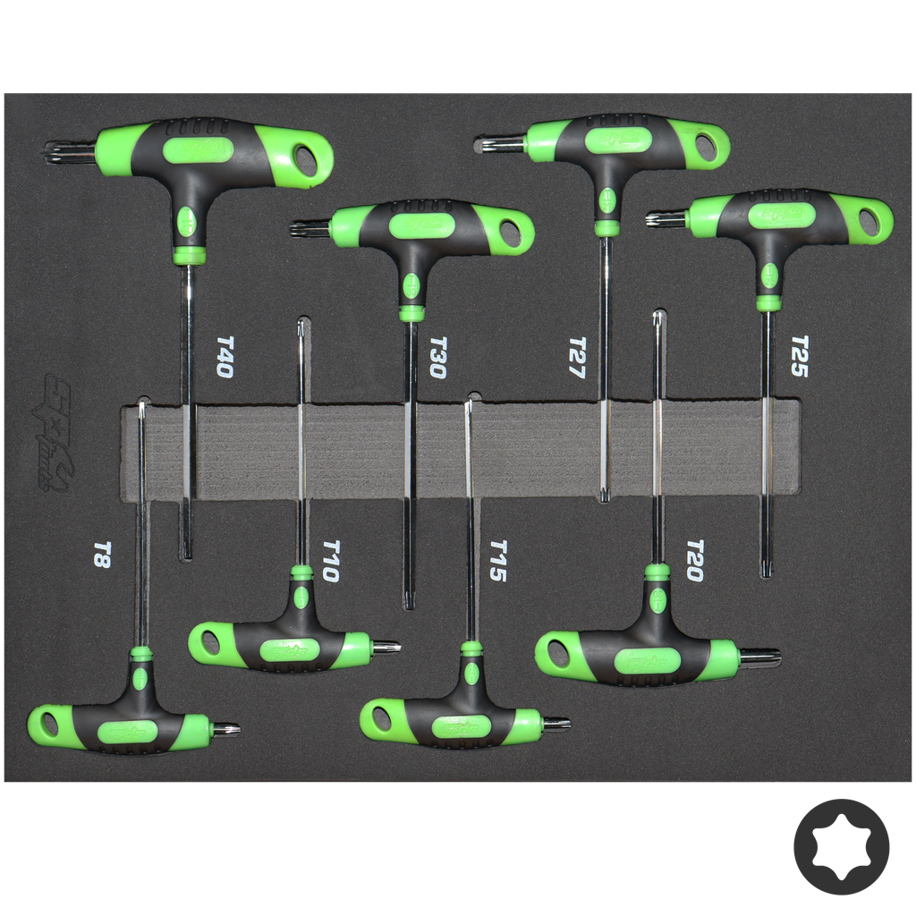 [SP34708] KEY SET - TORX T-HANDLE IN EVA - 8PC