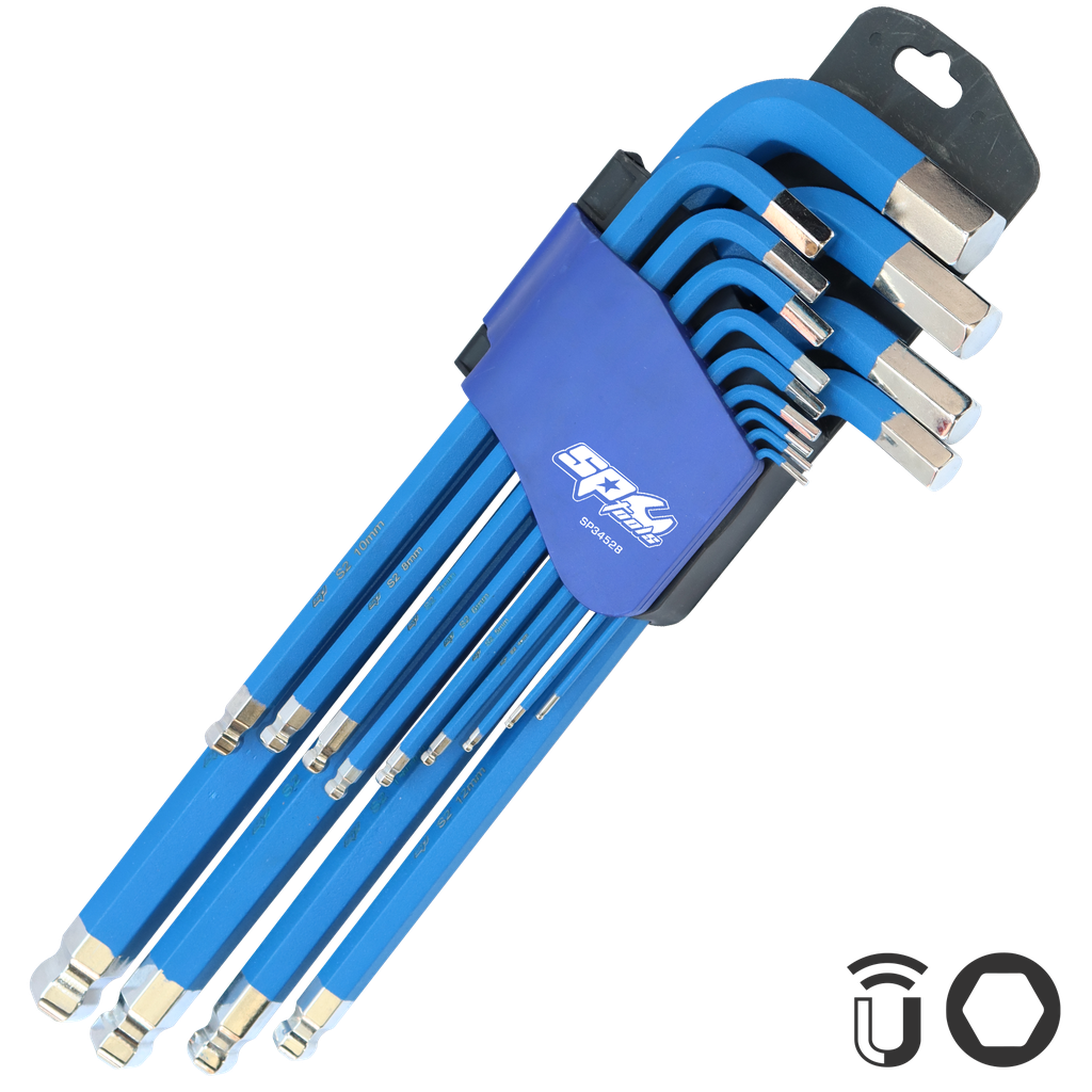 [SP34528] KEY SET - METRIC HEX JUMBO BALL DRIVE 13PC