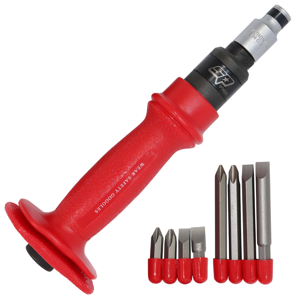 [SP34035] SCREWDRIVER SET - IMPACT DRIVER 1/2"DR 10PC BIT SET