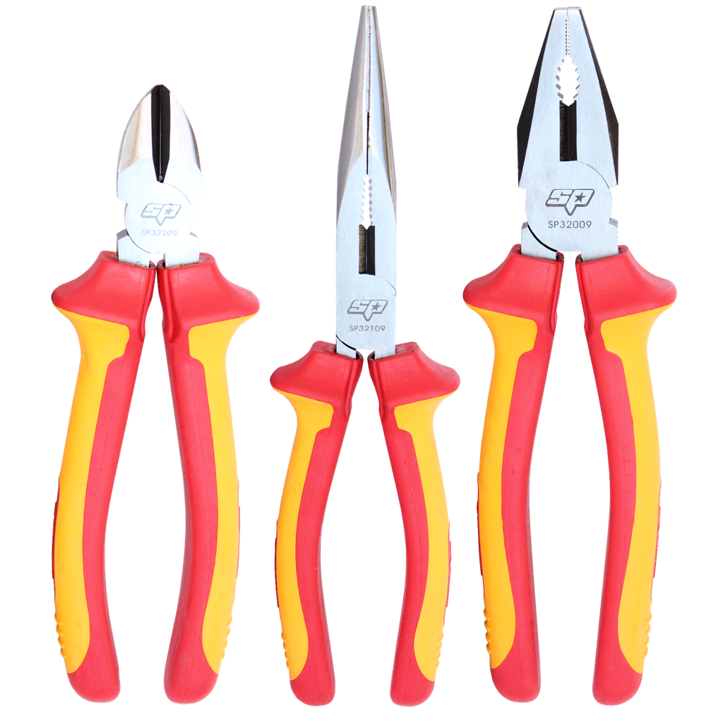 PLIERS & CUTTERS - VDE INSULATED 3PC SET