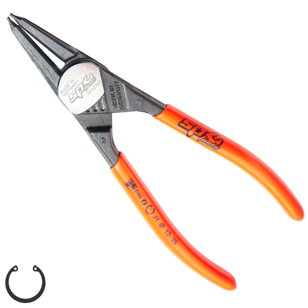 PLIERS & CUTTERS - HD CIRCLIP INTERNAL STRAIGHT (10-25MM) PRECISION 145MM