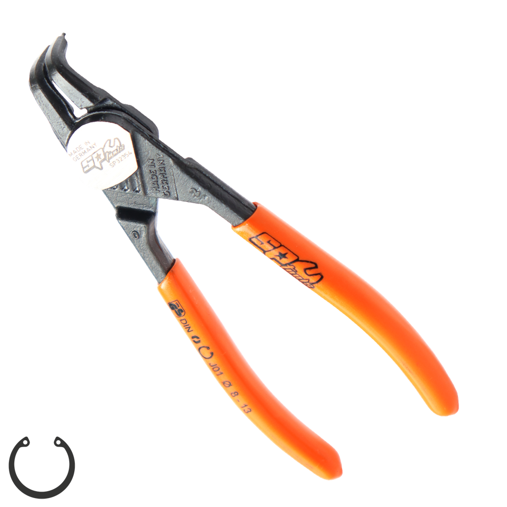 PLIERS & CUTTERS - HD CIRCLIP INTERNAL BENT (8-13MM) PRECISION 135MM