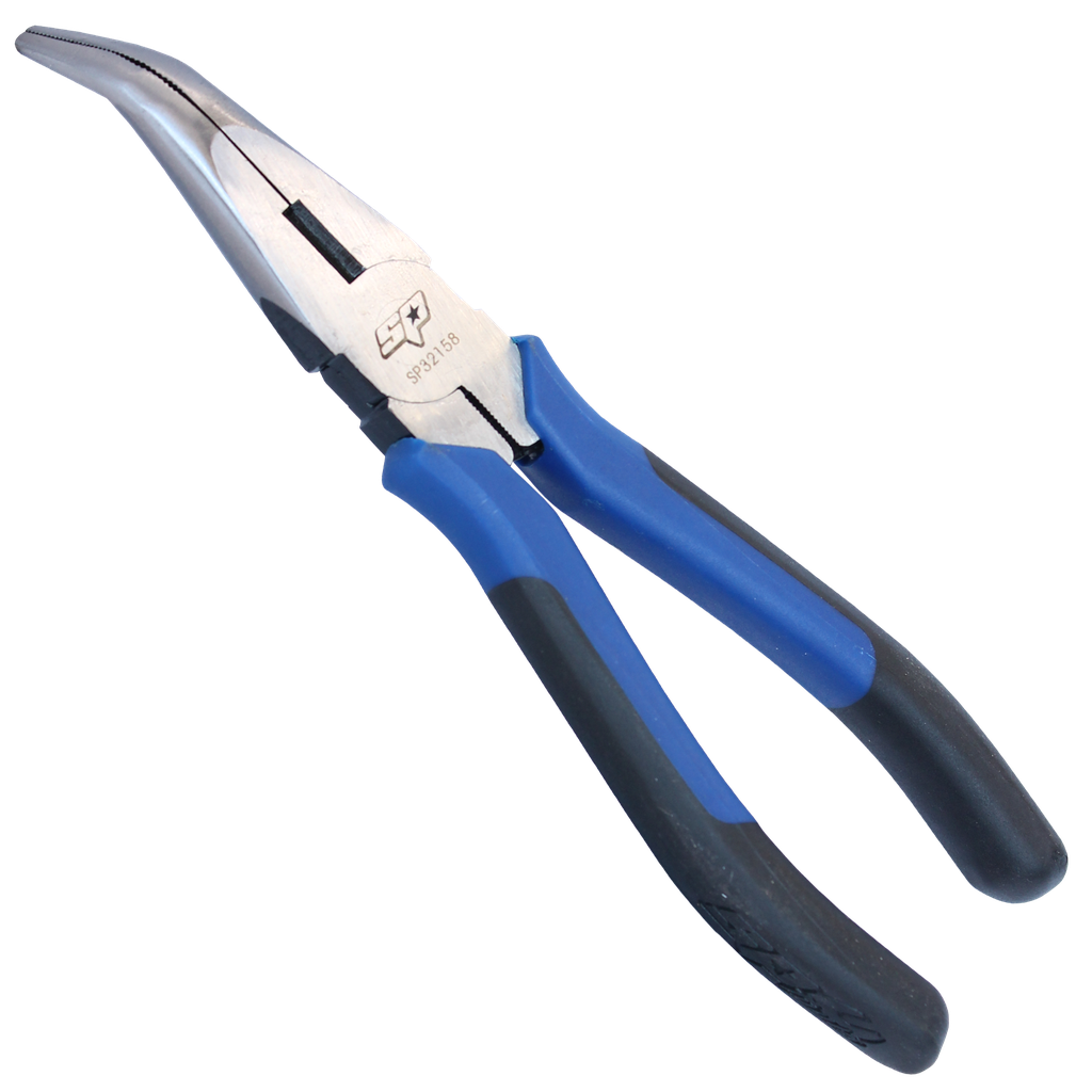 PLIERS & CUTTERS - BENT NOSE HIGH LEVERAGE - 200MM (8")