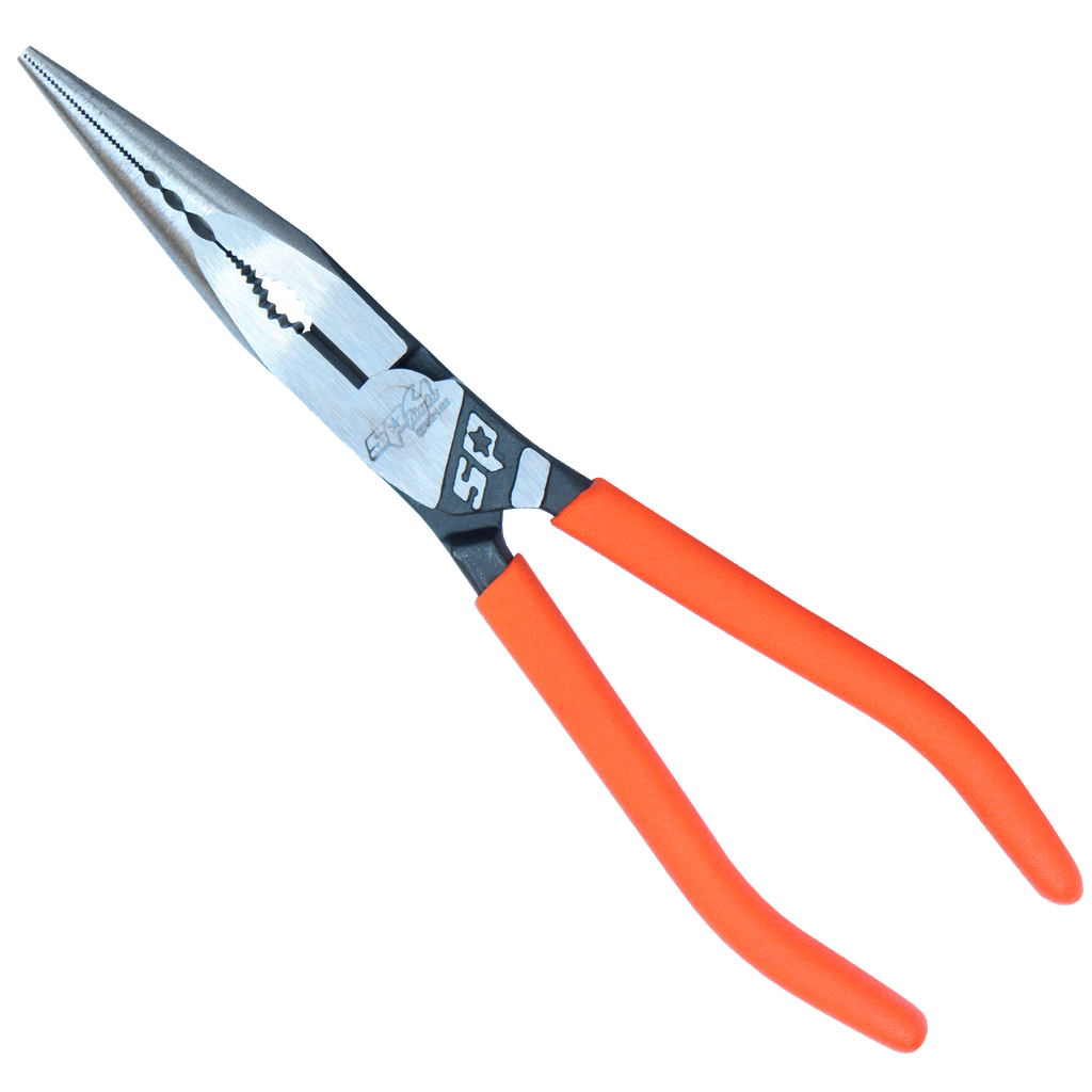 [SP32128] PLIERS & CUTTERS - LONG NOSE HIGH LEVERAGE - 200MM (8")