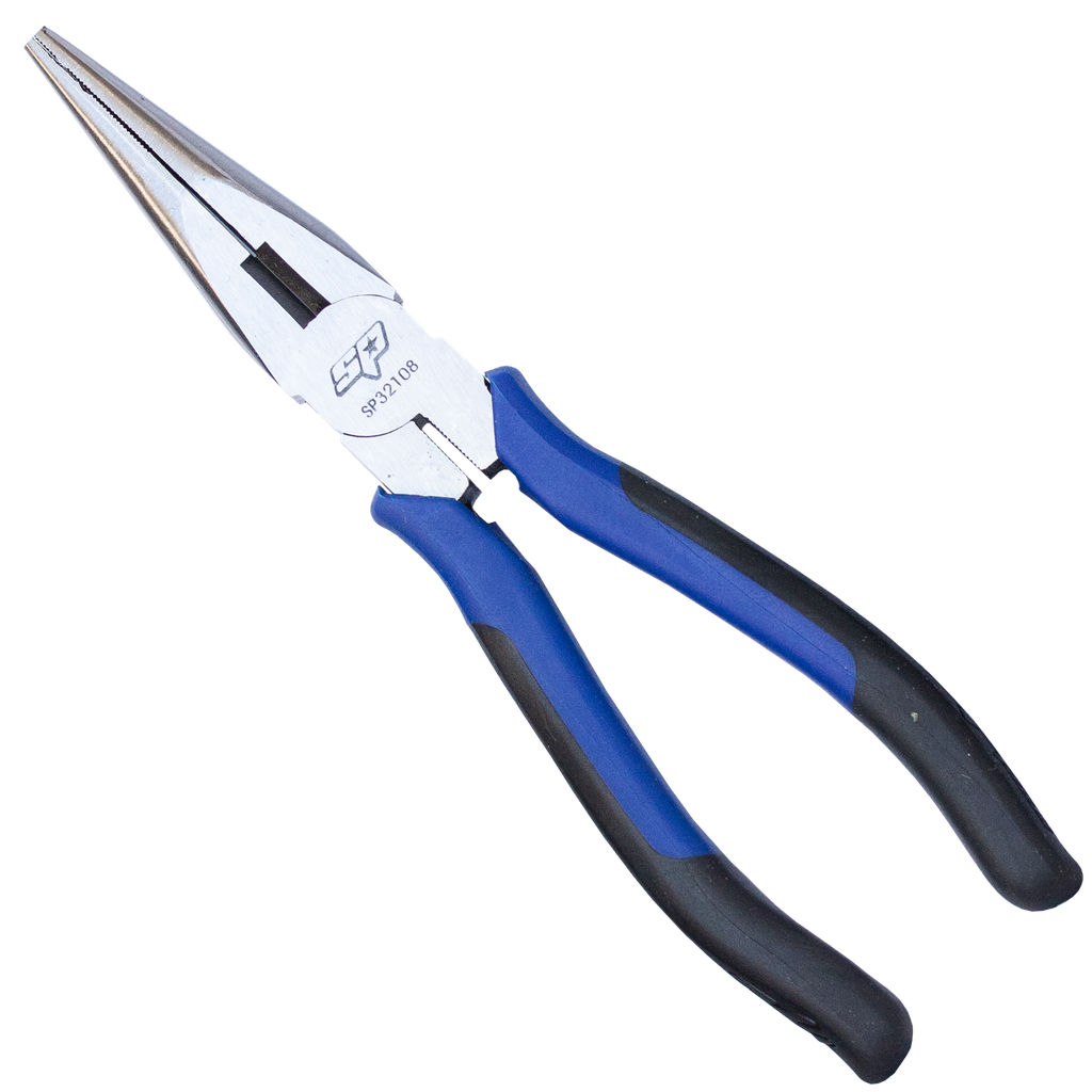 PLIERS & CUTTERS - LONG NOSE HIGH LEVERAGE - 200MM (8")