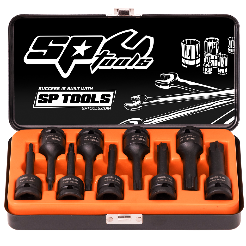 [SP20380] SOCKET SET IMPACT 1/2DR TORX 9PC