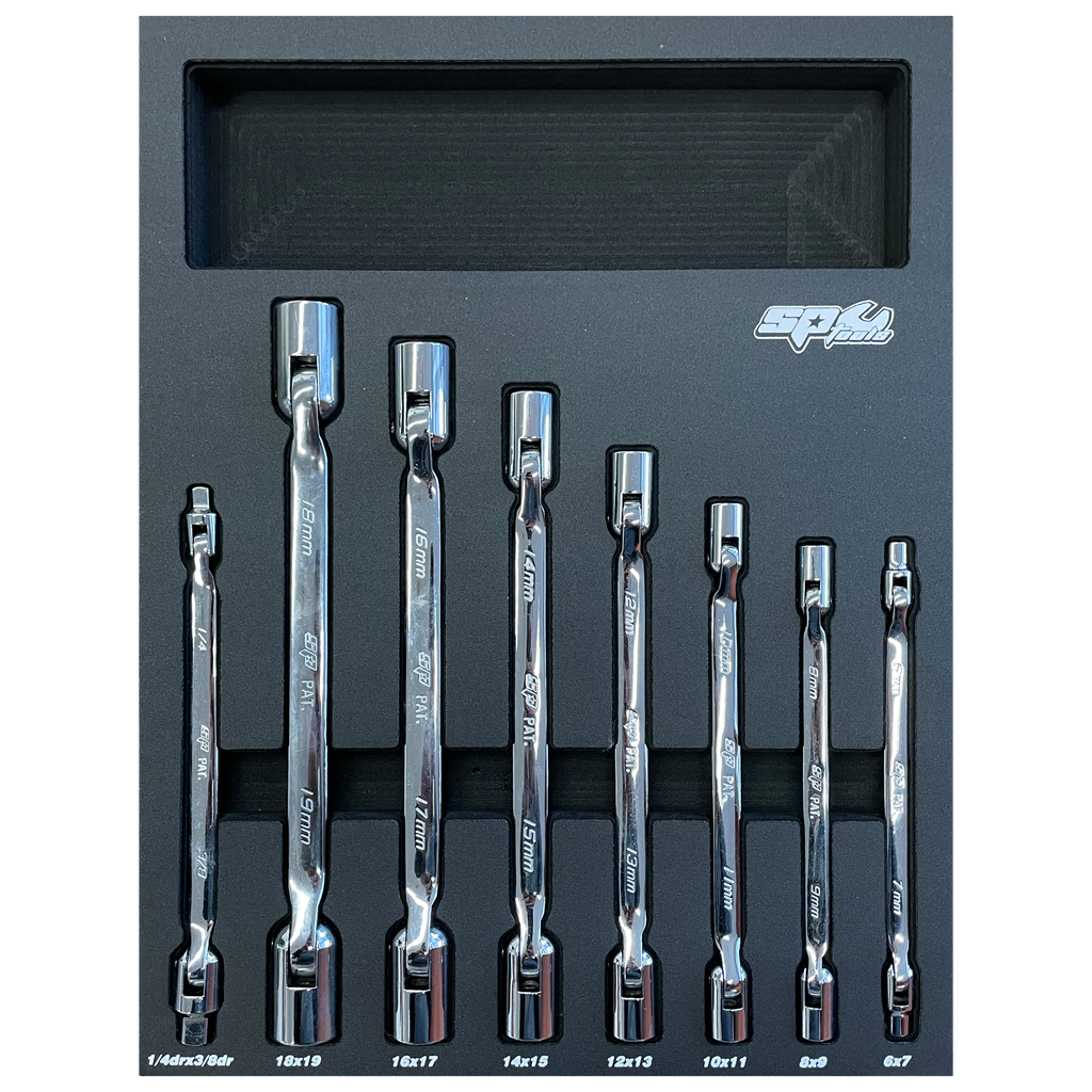 [SP50030] SOCKET SET 8PC FLEX WRENCH