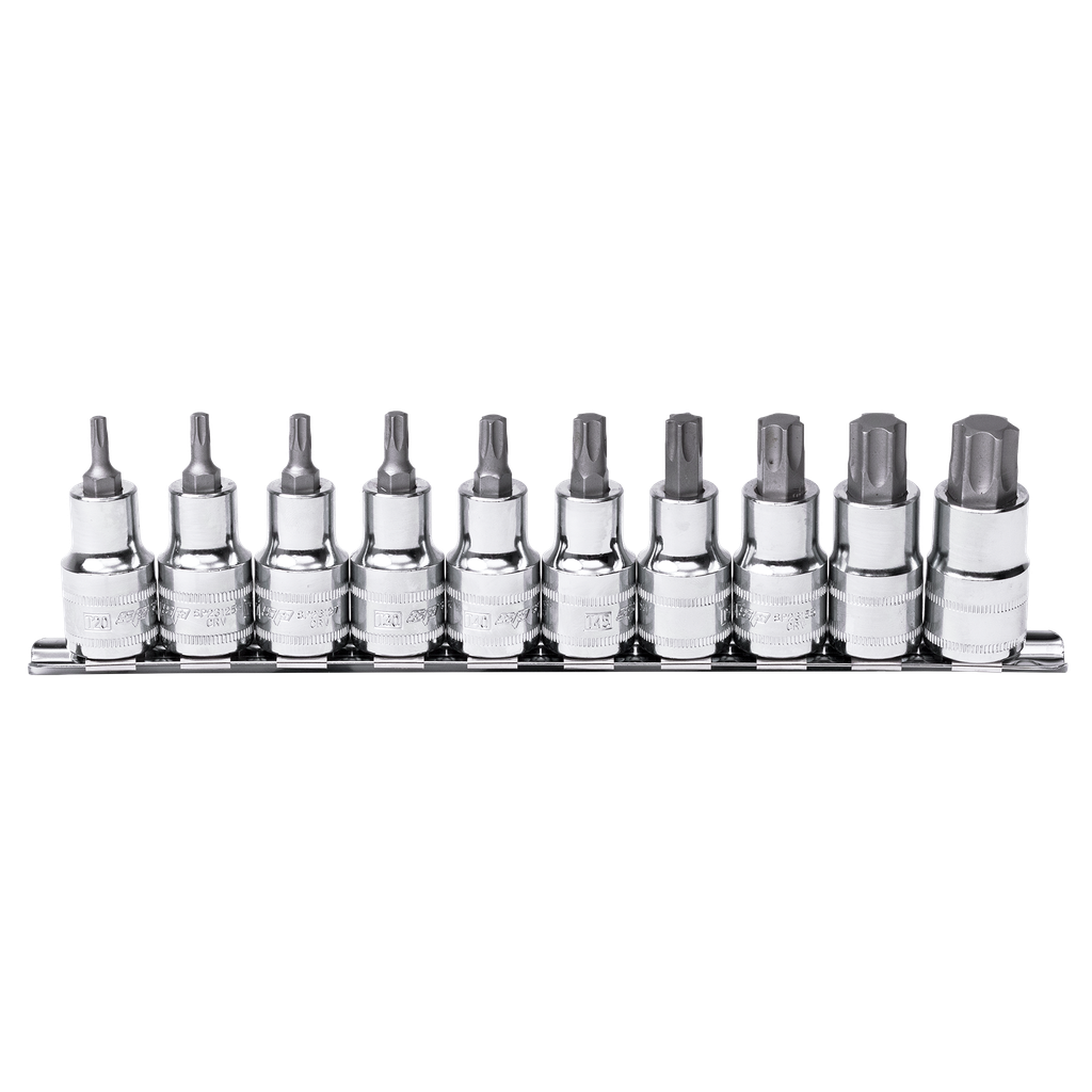 [SP20568] SOCKET RAIL SET 1/2"DR 10PC TORX - L=55MM