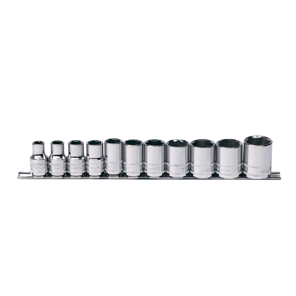 [SP20333] SOCKET RAIL 1/2DR 6PT 11PC SAE