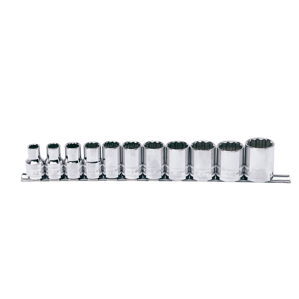 [SP20331] SOCKET RAIL 1/2DR 12PT 11PC SAE