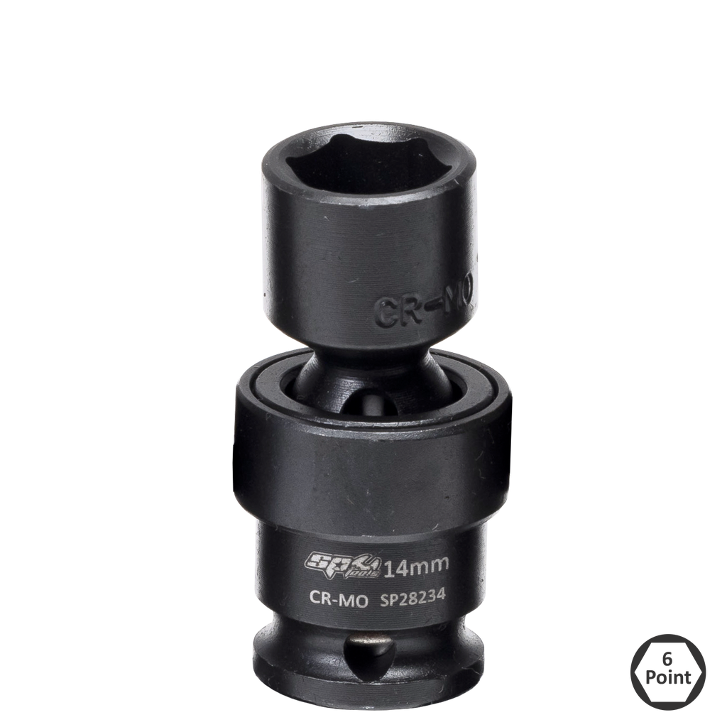 SOCKET IMPACT SWIVEL 3/8DR 6PT 18MM