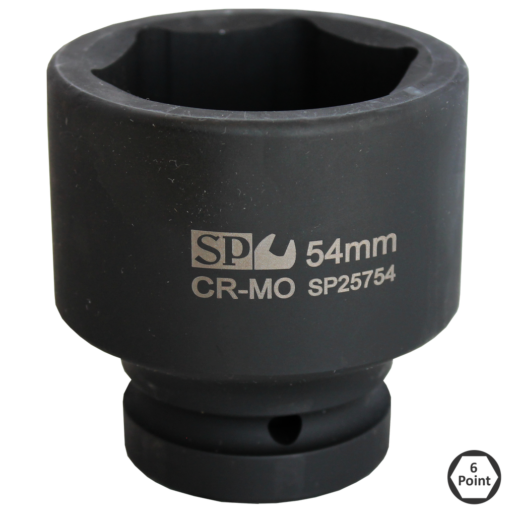 SOCKET IMPACT 1"DR 6PT METRIC 19MM