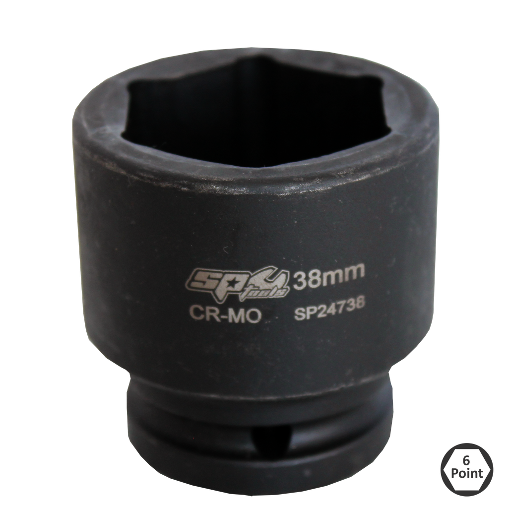 SOCKET IMPACT 3/4"DR 6PT METRIC 17MM