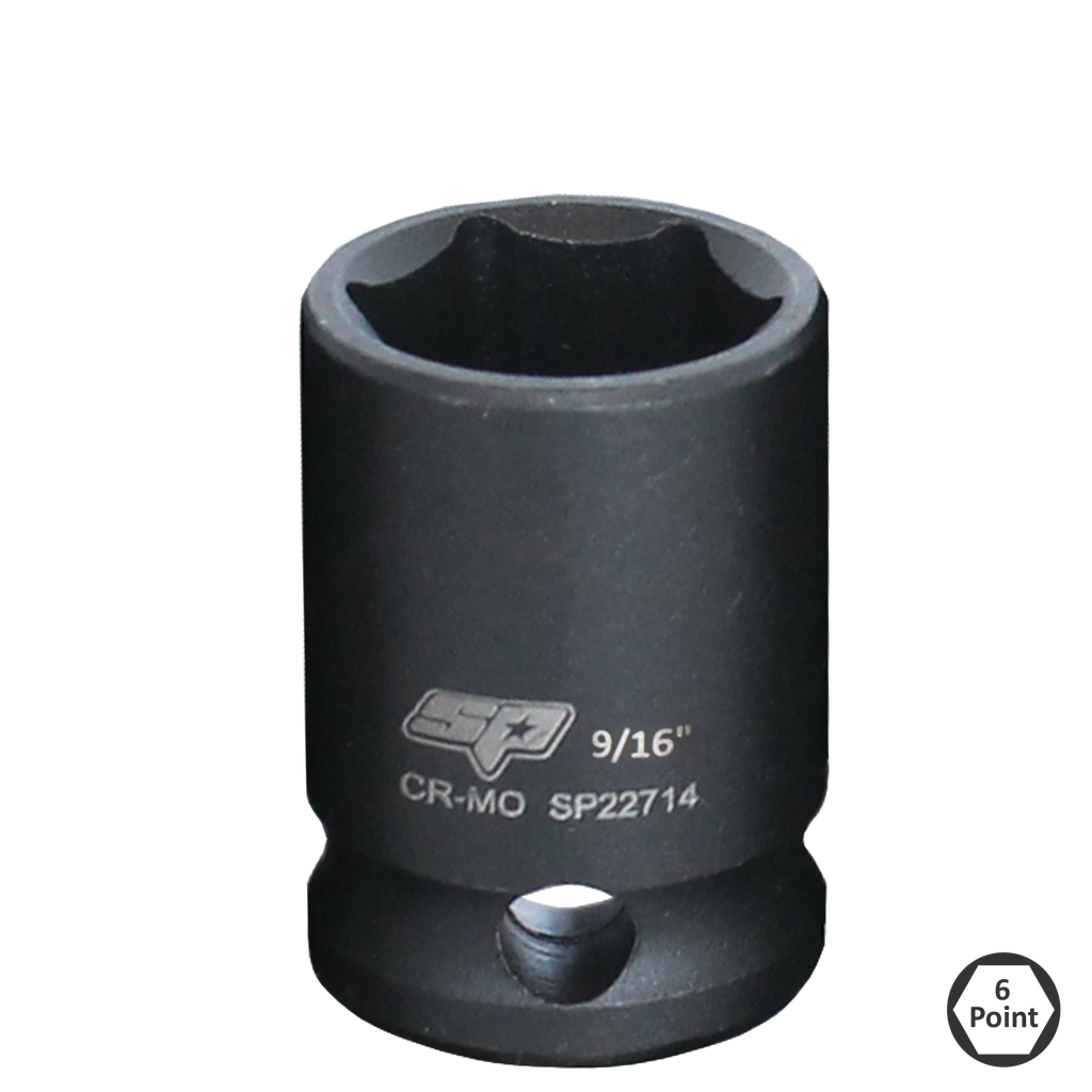 SOCKET IMPACT 3/8"DR 6PT SAE 13/16" SP TOOLS
