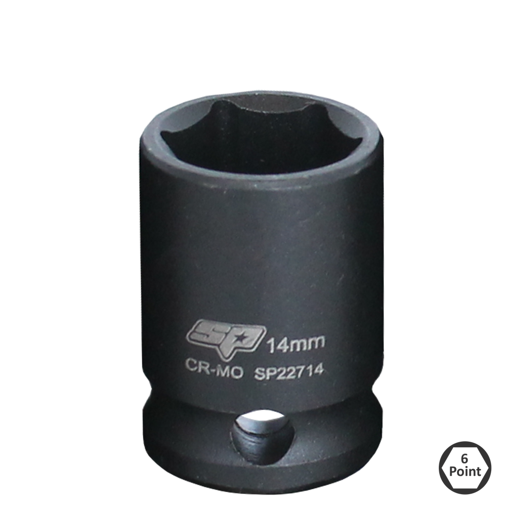 SOCKET IMPACT 3/8"DR 6PT METRIC 7MM