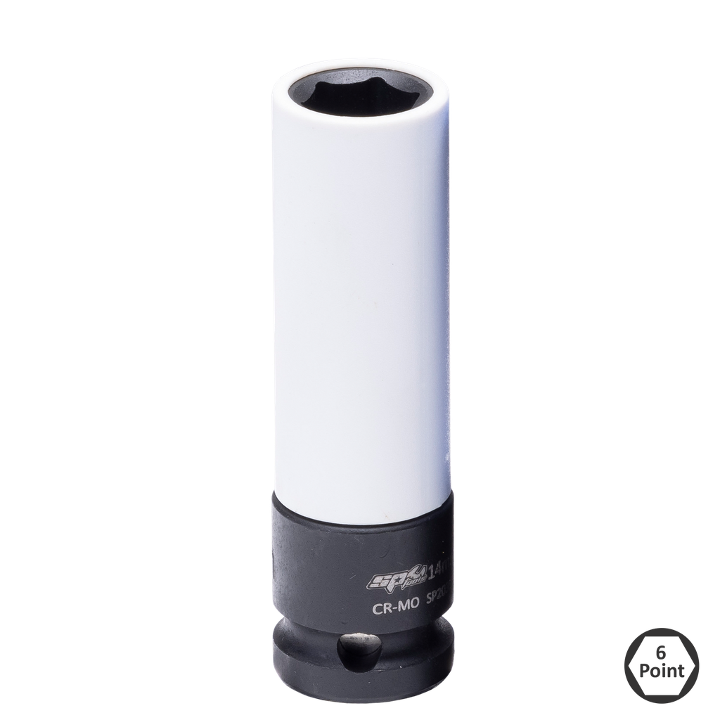[SP20391] SOCKET IMPACT 1/2''DR WHEEL NUT METRIC 14MM