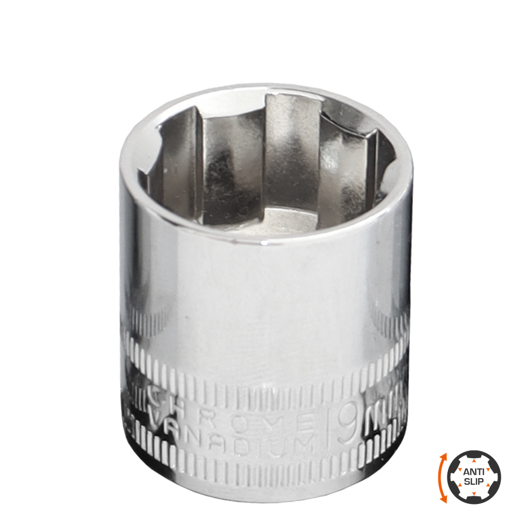 SOCKET - 3/8"DR XTREME GRIP METRIC 17MM