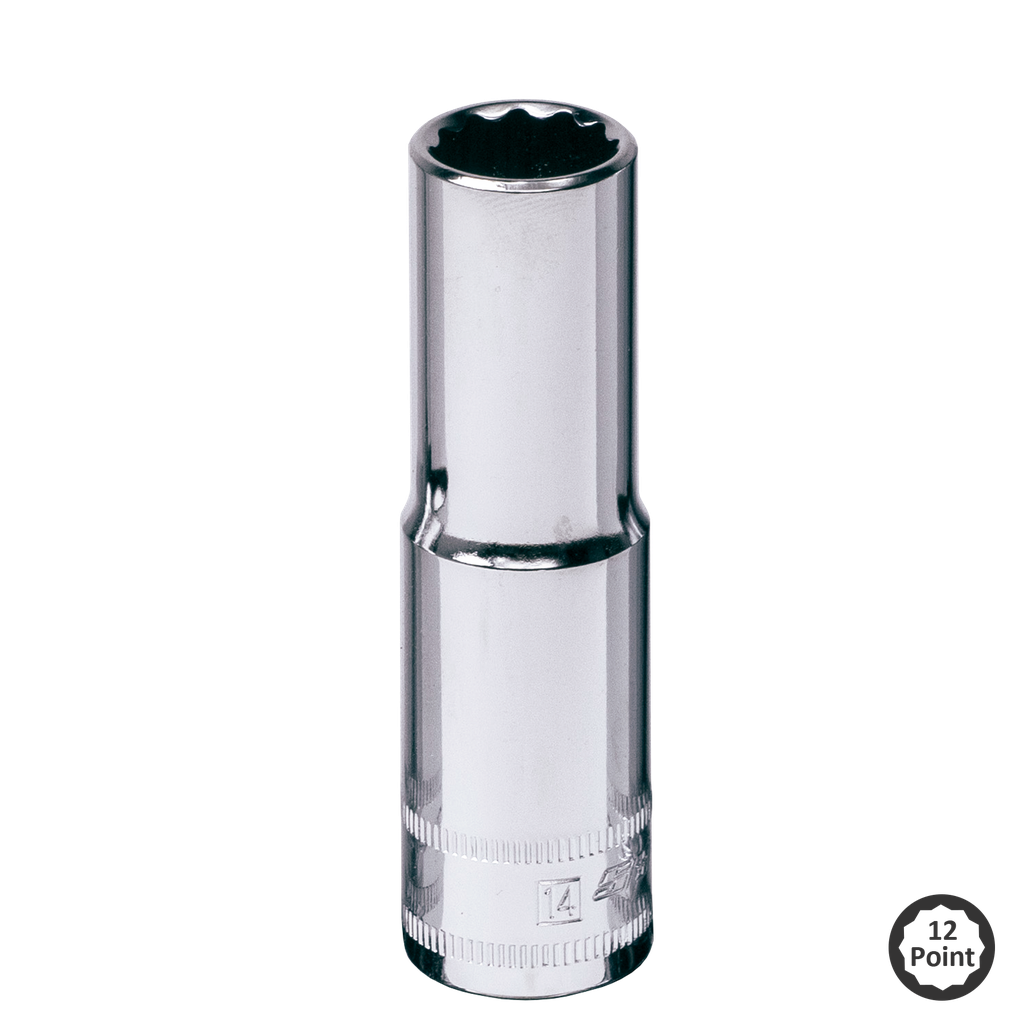 SOCKET - 1/2"DR DEEP 12PT METRIC 12MM