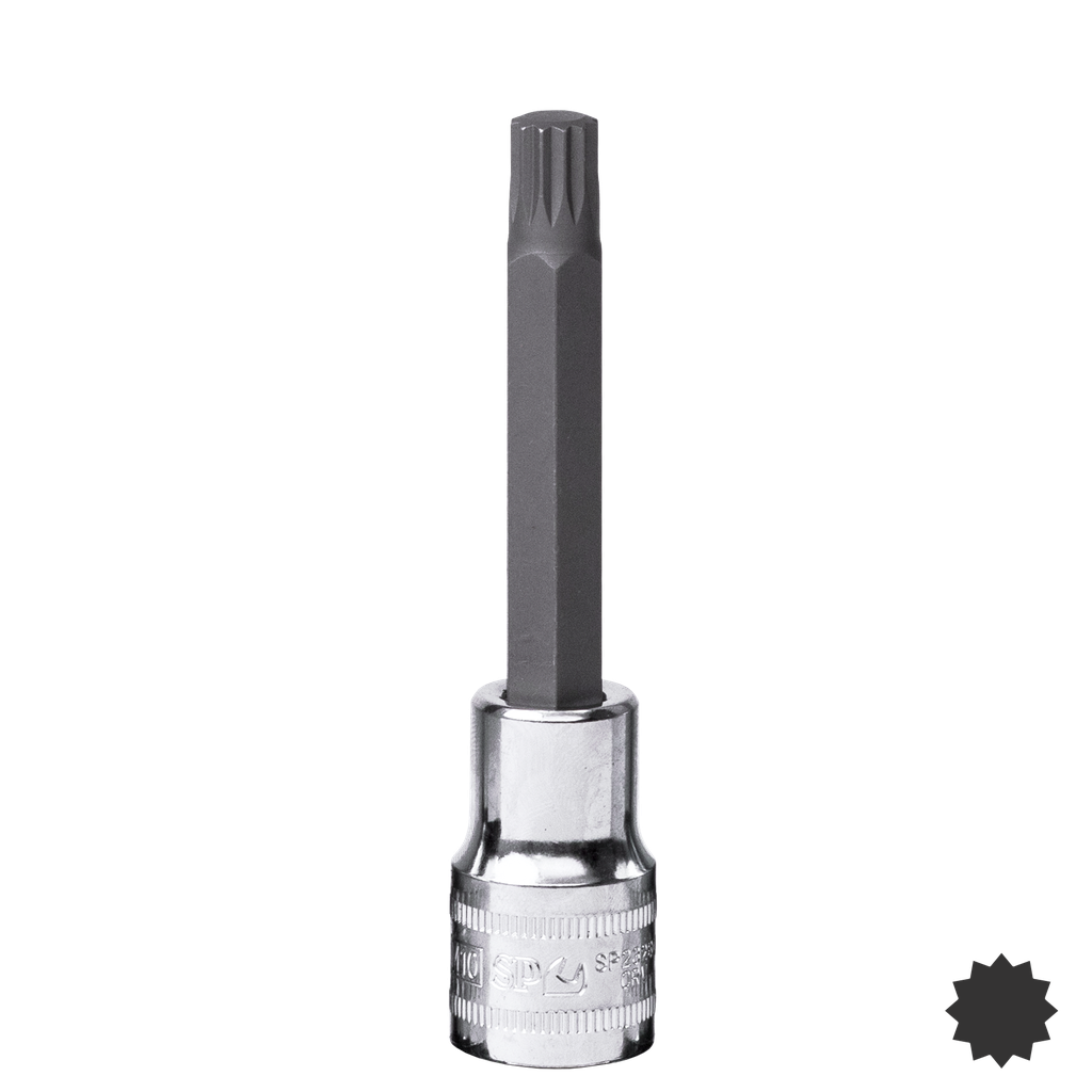 SOCKET - 1/2"DR SPLINE METRIC 12MM