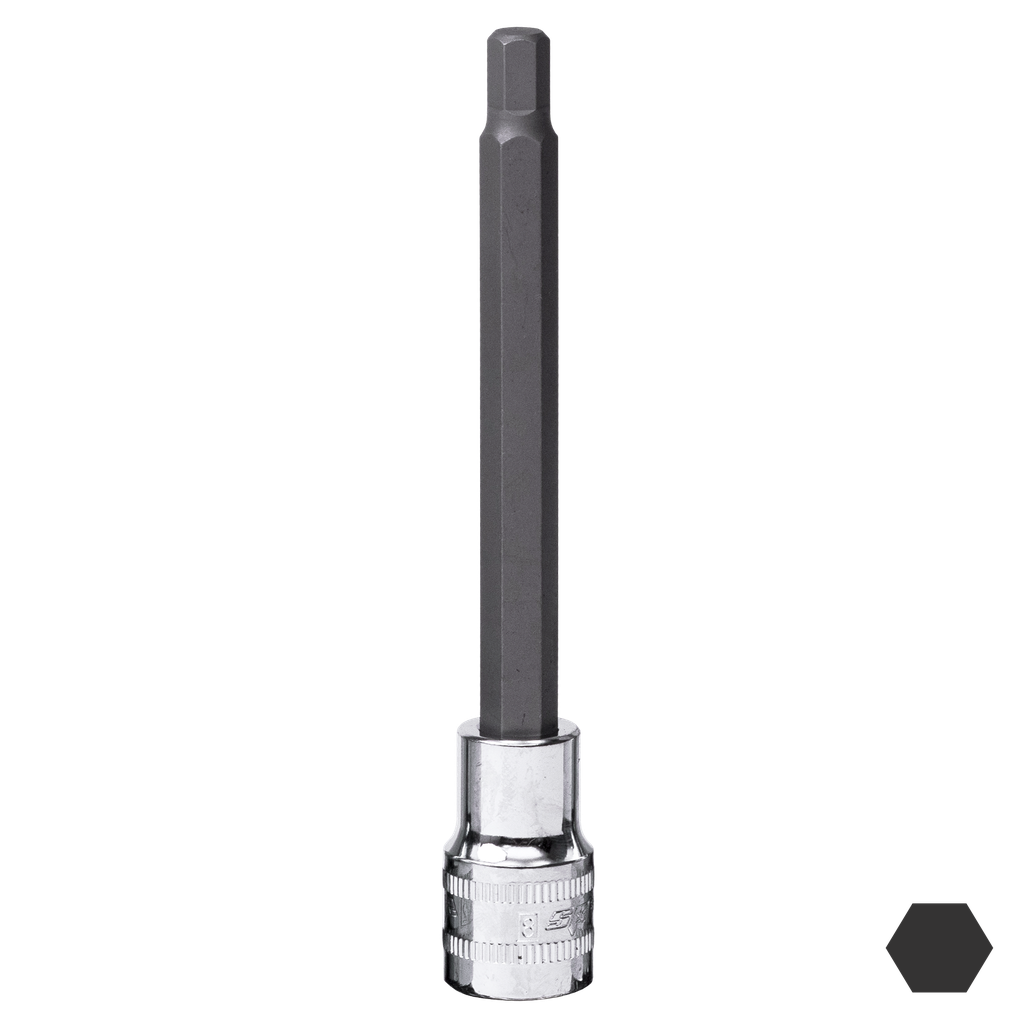 [SP23230] SOCKET - 1/2"DR INHEX LONG METRIC 10MM