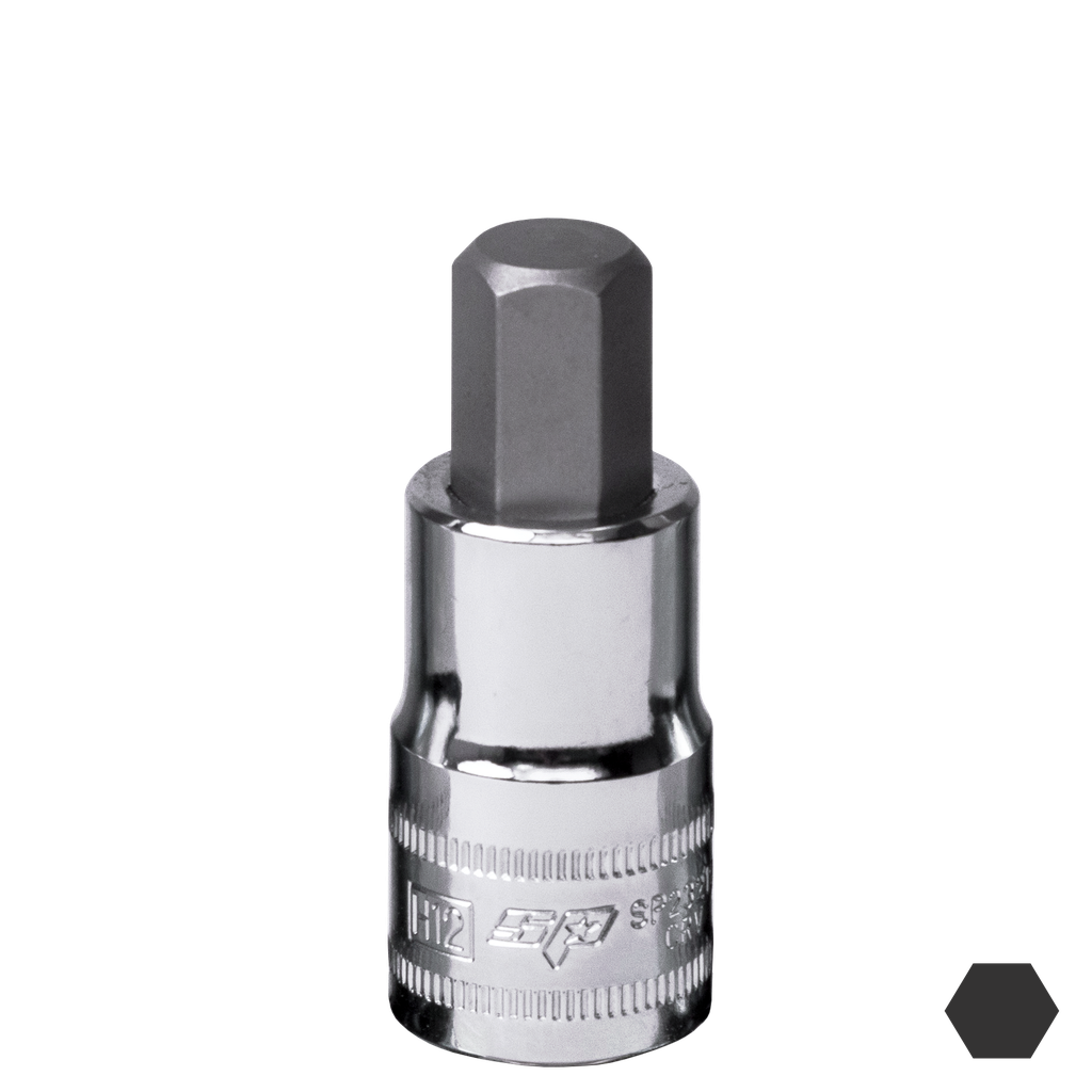 SOCKET - 1/2"DR INHEX METRIC 7MM