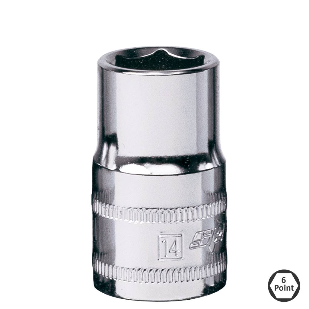 SOCKET - 3/8"DR STANDARD 6PT METRIC 22MM