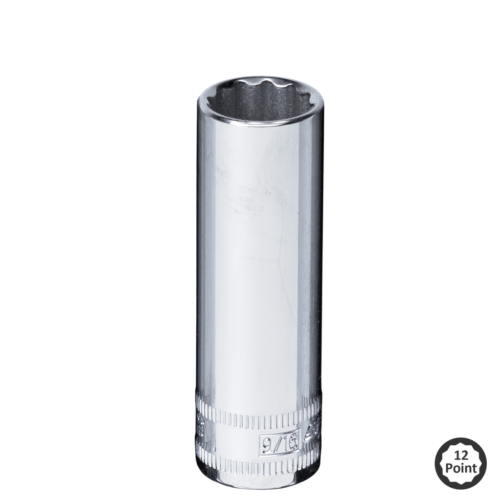 SOCKET - 3/8"DR DEEP 12PT SAE 3/4"