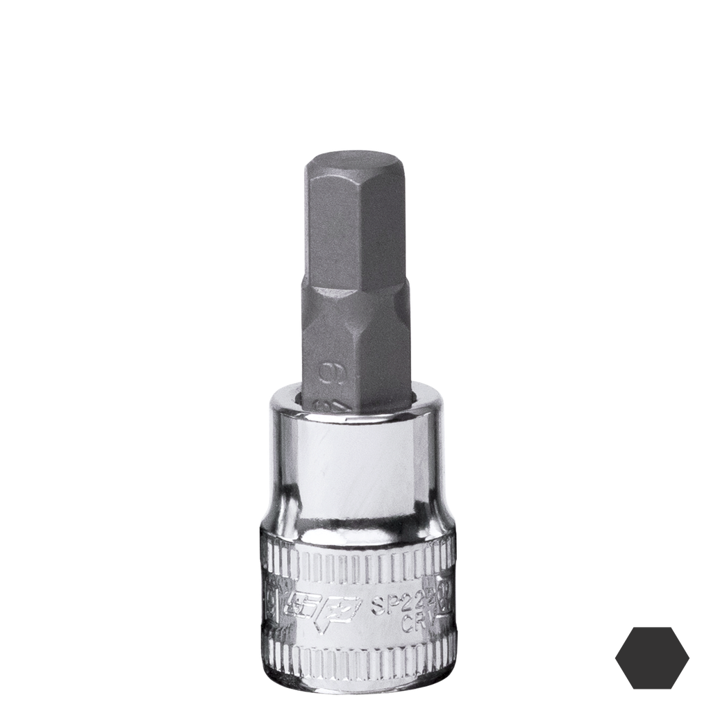 SOCKET - 3/8"DR INHEX METRIC 7MM
