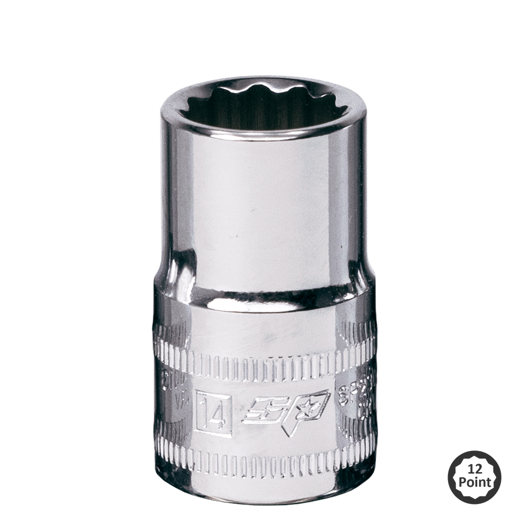 SOCKET - 3/8"DR STANDARD 12PT METRIC 15MM