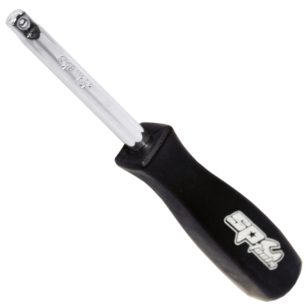 SOCKET ACCESSORIES - 1/4" FLEX HANDLE CHROME 148MM